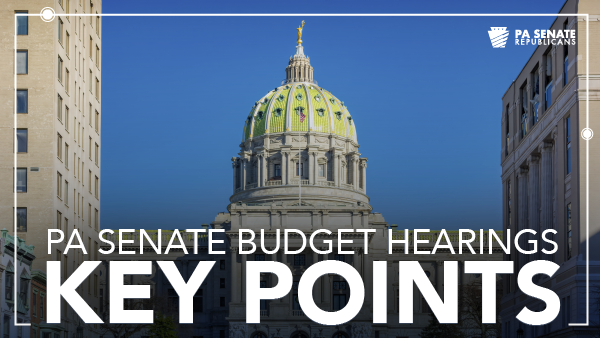 Key Points from Senate Budget Hearings on Departments of Health, Transportation